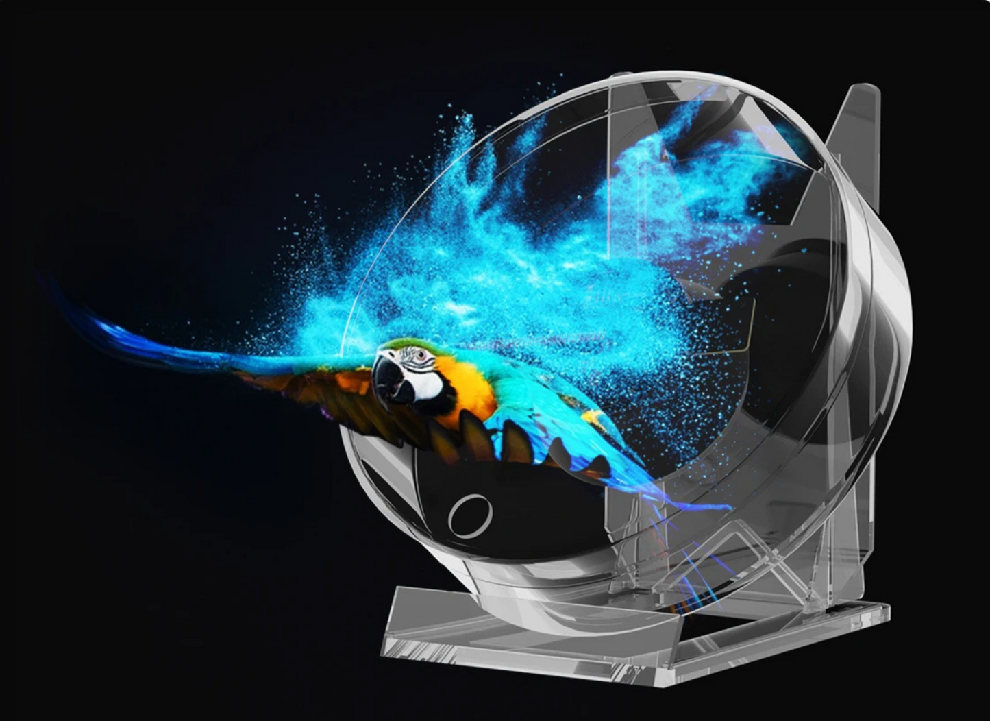 Navoss - 3D Mini Holographic Desktop Fan