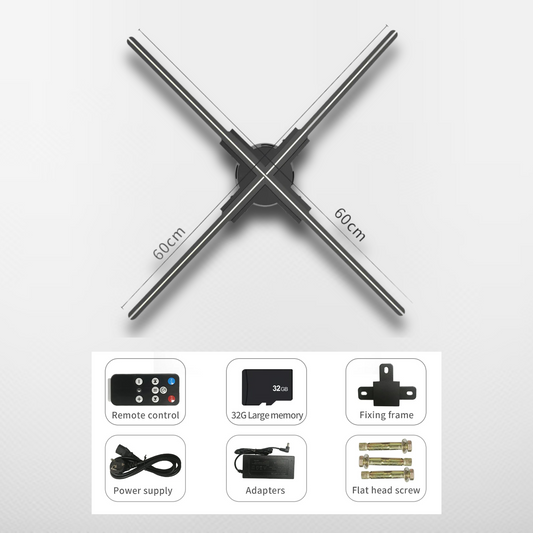 Navoss - 23" 3D Advertising Hologram Fan