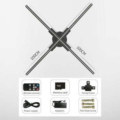 Navoss - 39" 3D Advertising Hologram Fan