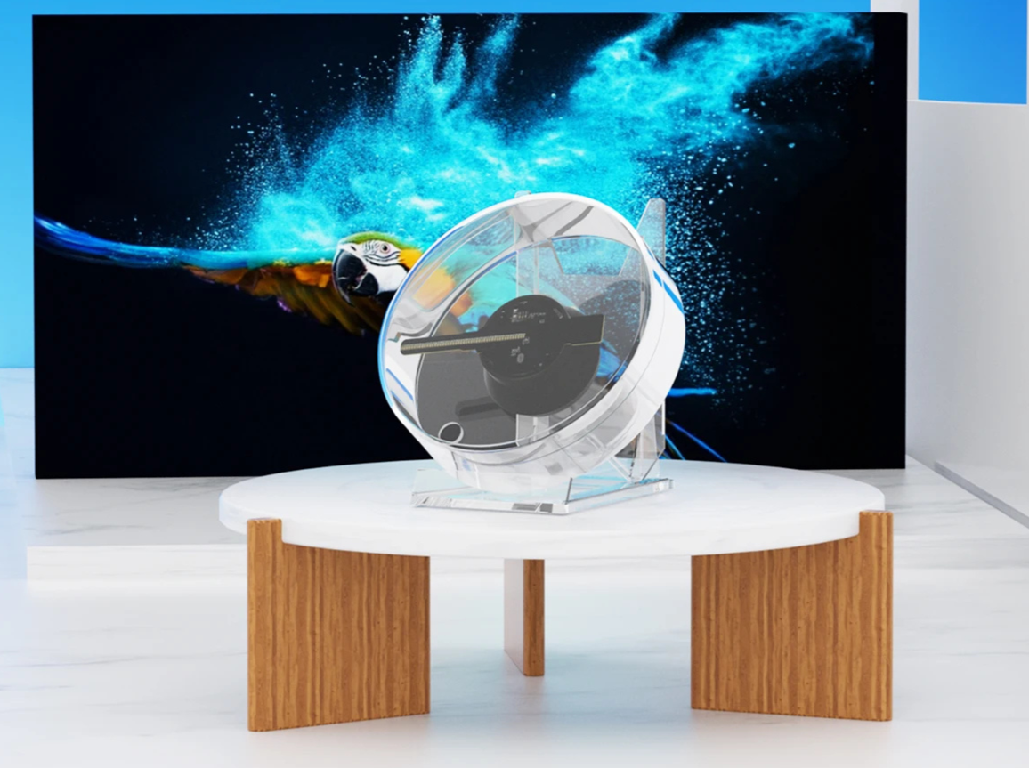 Navoss - 3D Mini Holographic Desktop Fan
